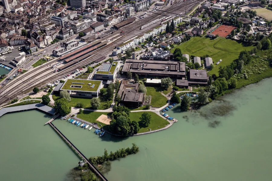 Aerial View of OST Eastern Switzerland University of Applied Sciences